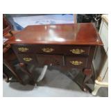 CHERRY FINISH 4 DWR SERVER W/ QUEEN ANNE LEGS