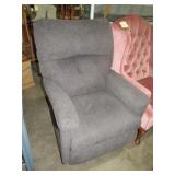 GREY CLOTH ELECTRIC RECLINER