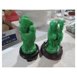 JADE LIKE BUDDHA FIGURINES