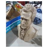 HEAVY RESIN PRESIDENTIAL BUST