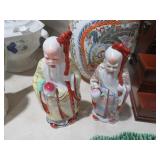PAIR OF CHINESE PORCELAIN FIGURES