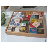 CASE FULL OF VINTAGE COLLECTOR MATCHBOOKS
