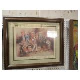 FRAMED GOLF IMMORTALS PRINT