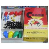 VINTAGE COOTIE GAME WITH BOX