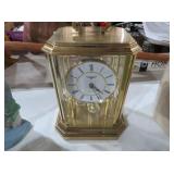 LONGINES BRASS QUARTZ ANNIVERSARY CLOCK