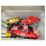 COL OF REMOTE CONTROL CARS, TRAIN, AND TRAIN TRACK