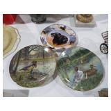 ROYAL DOULTON&KNOWLES DUCK/DOG COLL. PLATES