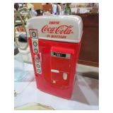 CERAMIC COCA COLA MACHINE COOOKIE JAR