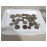 COLLECTION OF FOREIGN COINS