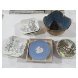 COLLECTION OF POTTERY BOWL, WEDGEWOOD, AND MISC