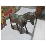 HEAVY METAL ASIAN STYLE WAR HORSE FIGURE