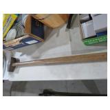 VINTAGE  WOOD HANDLE SLEDGE HAMMER