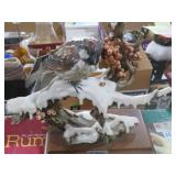 CROWN END BLUE BIRD FIGURE