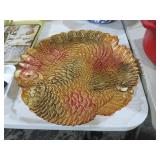 GLASS TURKEY PLATTER
