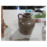VINTAGE BROWN STONEWARE JUG