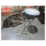 METAL PLANTSTAND & METAL CAT PLANTER