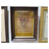 VINTAGE FRAMED FAMILY CREST CERTIFICATE