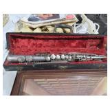 VINTAGE SILVER FINISH STRAIGHT SOPRANO SAXOPHONE