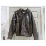 NICE EXTRA LARGE MENS LEATHER JACKET