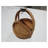 (2) VINTAGE BUTT BASKETS
