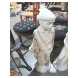 CONCRETE MAN GOLFER STATUE