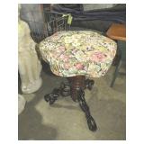 IRON LEG ORGAN STOOL