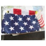 (2) AMERICAN FLAGS