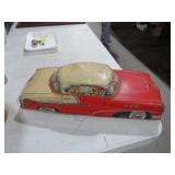 ANTIQUE COMMANDER FRICTION TOY CAR