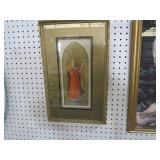 GOLD FRAMED ANGEL PRINT