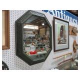 RESIN FRAMED WALL MIRROR