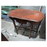 ANTIQUE RADIO TABLE