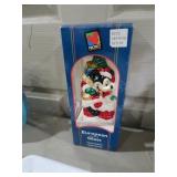 VTG MICKEY EUROPEAN GLASS ORNAMENT