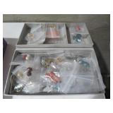 BOX OF ESTATE EARINGS