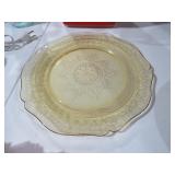 VTG FEDERAL GLASS PATRICIAN/SPOKE GLASS TRAY