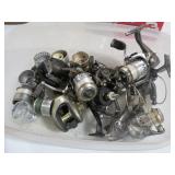 COLLECTION OF FISHING REELS AND MISC