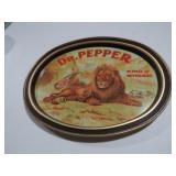 VINTAGE METAL DR PEPPER SERVING TRAY