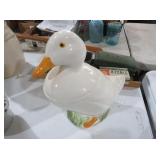CERAMIC DUCK COOKIE JAR