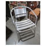 METAL COCA  COLA  BARREL CHAIR