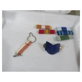 STERLING 925 ARROW AND MILITARY INSIGNIAS