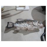 CARVED WOOD FISH