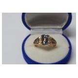VINTAGE 6.7 GR 14K GOLD 1961 CLASS RING SIZE 9.5