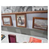 (3) FRAMED VTG PRINTS