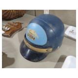 VINTAGE POLICE MOTORCYCLE HELMET