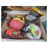 DEWALT RANDOM ORBIT SANDER AND BLACK & DECKER