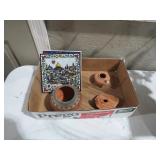 COLL. NATIVE AMERICAN POTTERY & HOLY LAND TILES
