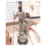 VTG FIGURAL COUPLE STATUE