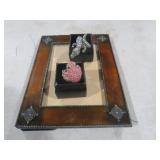 FROG & ALLIGATOR RINGS W/ METAL FRAME