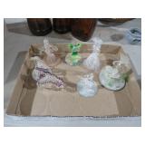 HAND CUT GLASS FIGURINE COLLECTION