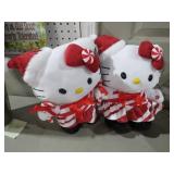 (2) NEW HELLO KITTY ANIMATRONIC PKUSH FIGURES