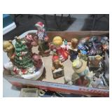 COLLECTION OF HOLIDAY AND DECORATIVE FIGURINES